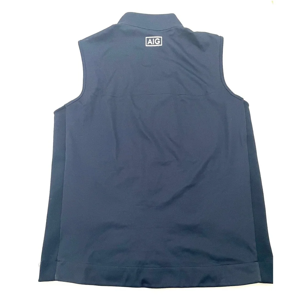 G/FORE Twilight Weather Resistant Slim Fit Repeller Vest Men's XL Navy Blue Golf